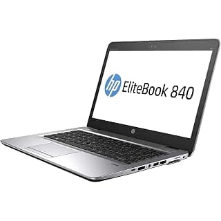 (Renewed) HP Elitebook 840 G1 (CORE I5 4TH GEN/4GB/500GB/WEBCAM/14'' NO TOUCH/DOS) (Black-Grey)