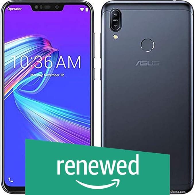 (Renewed) Asus ZenFone Max M2 ZB633KL 4GB/64GB Dual Sim - Blue Renewed Mobiles