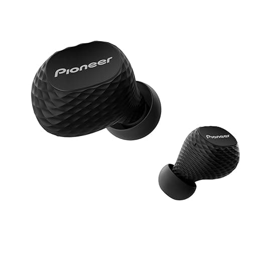 Pioneer SE-C8TW Truly in-Ear Wireless Headphones (Black) In-Ear