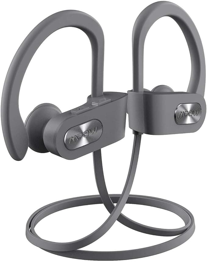Mpow Flame Bluetooth Headphones Sport IPX7 Waterproof Wireless Sport Earbuds, Richer Bass HiFi Stereo in-Ear Earphones, 7-9 Hrs Playback, Running Head