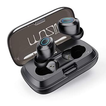 Muzili i06 Wireless Earbuds Bluetooth 5.0 Earbuds CVC 8.0 Noise Cancelling Hi-Fi Stereo Sound 36 Hours Playtime Bluetooth Earphones LED Battery Displa