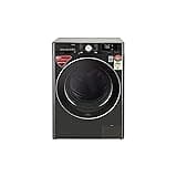 LG 9 KG Fully Automatic Front Load Washing Machine(FHV1409ZWB,Black Steel)