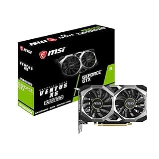 MSI GeForce GTX 1650 Super Ventus XS OC 4GB GDDR6 DisplayPort x 1 / HDMI x 1 / DL-DVI-D x 1 Gaming Graphic Card