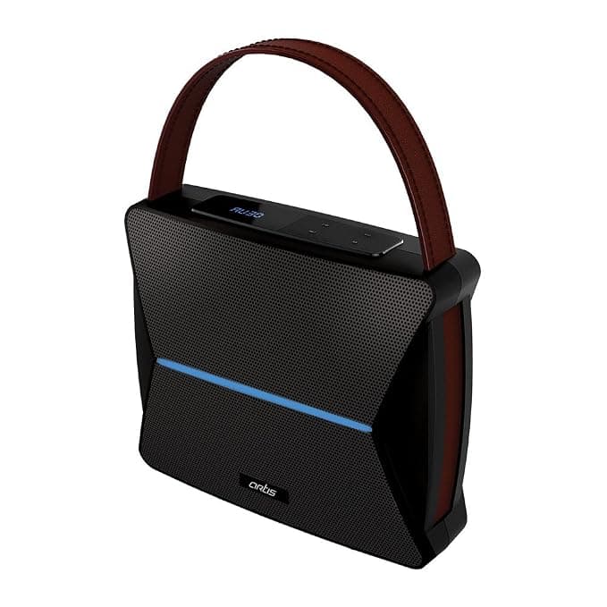 Artis BT-R10 Wireless Portable Bluetooth Speaker with USB Micro SD Card FM Aux in/Mic for Hands-Free Calling (Black) Bluetooth Speakers