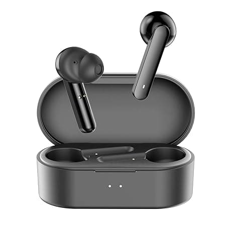 SoundPEATS TruePods True Wireless Earbuds 5.0 Bluetooth Headphones in-Ear Stereo Wireless Earphones with Dual Mic Built-in, Touch Control, One-Step Pa