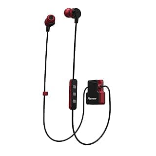 Pioneer SE-CL5BT Clip Wear Active in-Ear Wireless Headphones (Red)