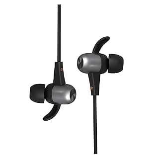 Tantra Power Boat Bluetooth Headphones (with Extra BASS and aptX) Magnetic in Ear Wireless Earbuds 4.1 Sweatproof Stereo Bluetooth Earphones with Snug fit for Sports with Mic (Black)