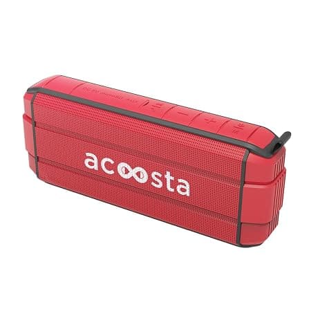 ACOOSTA BOLD 370, IPX5 Waterproof, Portable Wireless Bluetooth Speaker with Bass, 3600 mAh Battery (Upto 24hrs of Playback), True Wireless Stereo, Bui
