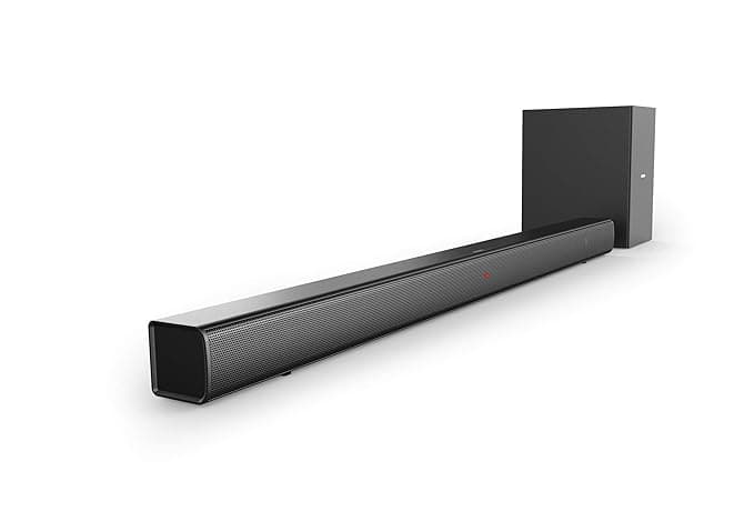 Philips HTL1510B/94 2.1 Channel 70W Soundbar with Wireless Subwoofer (Black)
