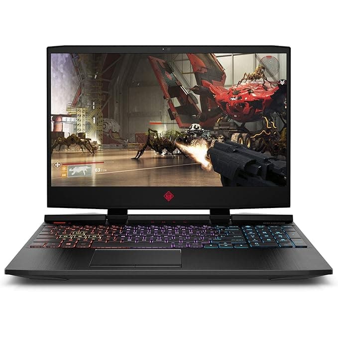 HP Omen 15-dc1006TX 15.6-inch FHD Laptop (8th Gen Core i7-8750H/16GB/256GB SSD + 1TB HDD/Win10/NVIDIA GeForce RTX 2060 6GB Graphics), Shadow Black Lap