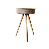 Sevenaire Saturn 360° Bluetooth Speaker Smart Table - 88W Sound Projection, Deep Bass Home Theatre with Wireless Qi Charging, Powerbank, AUX port, Mod
