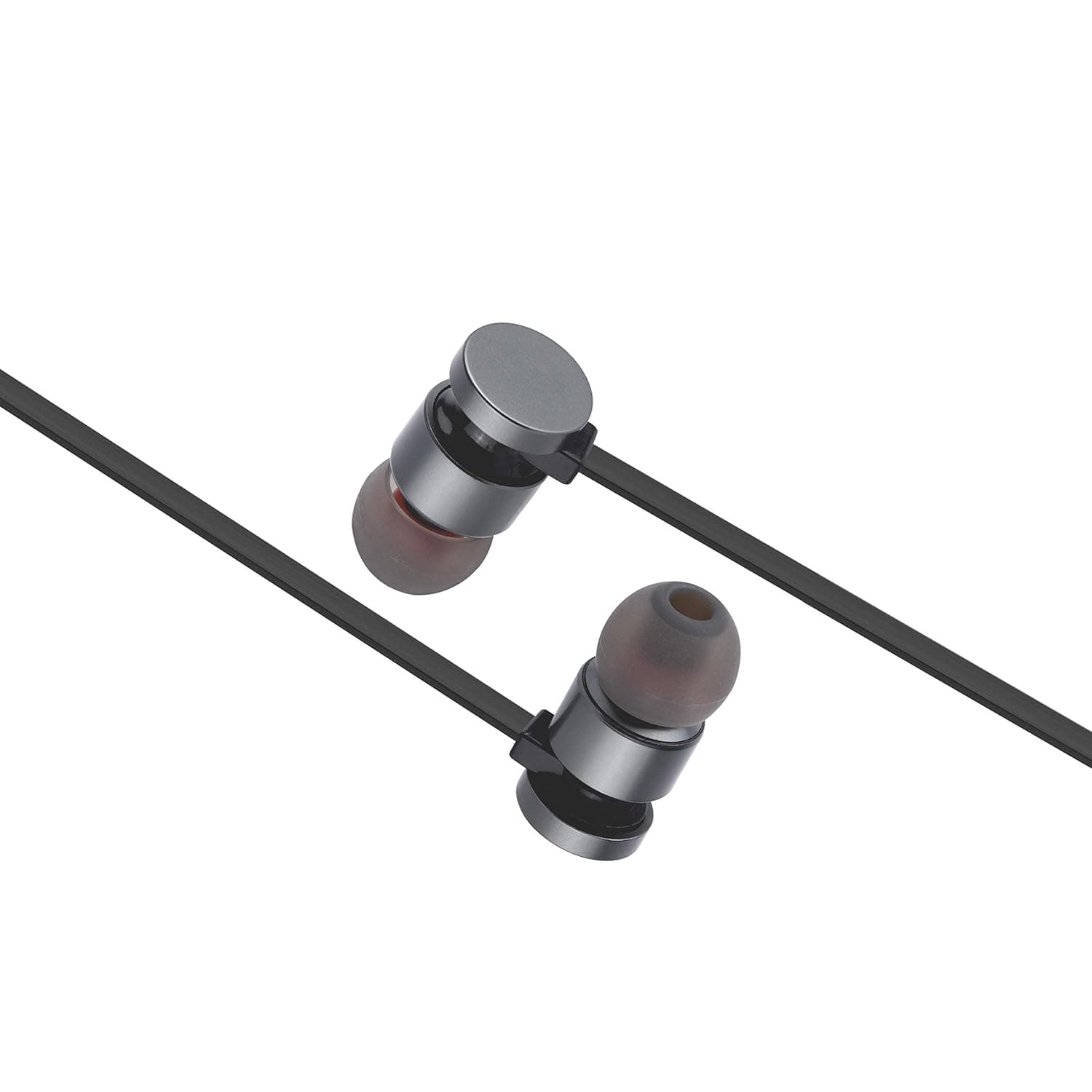 Gizmore GIZ ME309 Metal Magnet Earphone (Grey) In-Ear