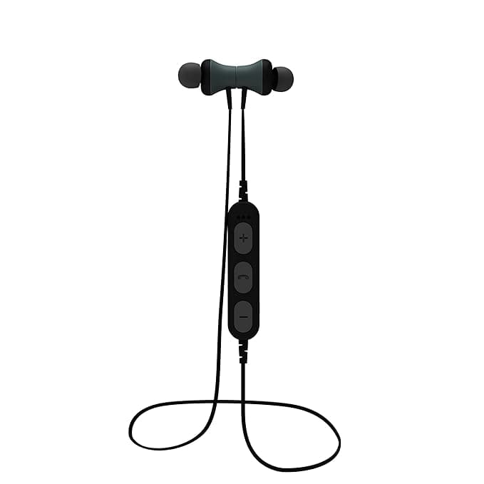 Molife Switch MO-BTEP01 2in1 Wireless Bluetooth Earphones with Mic and MP3 (Grey) In-Ear