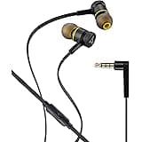 Syska HE2000 Ultra Bass Earphone - Black and Yellow In-Ear Headphones