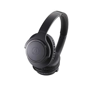 (Renewed) Audio-Technica ATH-SR30BTBK Wireless Over-Ear Headphones, Charcoal Gray