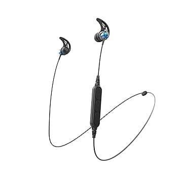 Evidson B5 Bluetooth Wireless in-Ear Headphones with Mic (Blue)