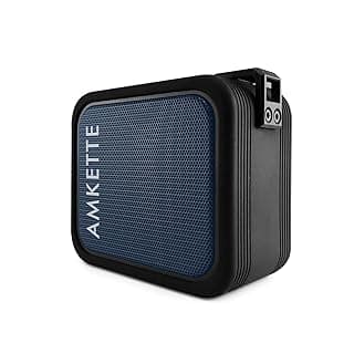 Amkette Boomer Bolt 280 Portable Wireless Bluetooth Speaker with Upto 8 Hours of Playback and TWS Function (IPX7 Waterproof and Floating Design) (Black)