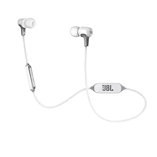 (Renewed) JBL E25BT Wireless in-Ear Headphones with Mic (White)