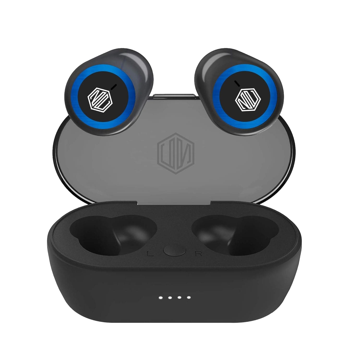 Nu Republic Starbuds 4 True Wireless Earbuds (TWS) BT V5.0, Upto 20Hrs Play Time, Compact Charging Case, Sweat & Water Resistant, Voice Assistant/Siri