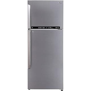 LG 471 L 2 Star Frost-Free Inverter Linear Wi-Fi Double-Door Refrigerator (GL-T502FPZU, Shiny Steel, Convertible with Door Cooling+)