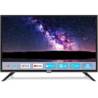 Sanyo 80 cm (32 inches) Nebula Series HD Ready Smart IPS LED TV XT-32A081H (Black) (2019 Model)