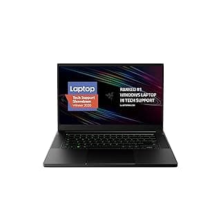 Razer Blade 15 Base Gaming Laptop 2020: Intel Core i7-10750H 6-Core, NVIDIA GeForce GTX 1660 Ti, 15.6" FHD 1080p 144Hz, 16GB RAM, 256GB SSD, CNC Aluminum, Chroma RGB Lighting, Thunderbolt 3, Black