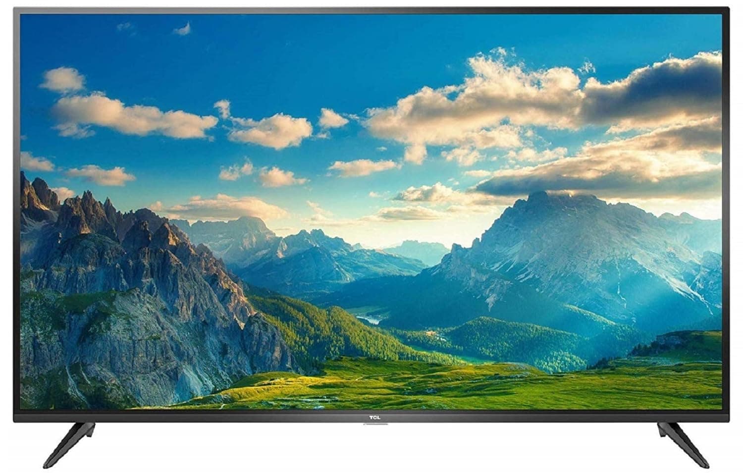 TCL 138.71 cm (55 Inches) 4K UHD Smart LED TV 55P65US (Black) Smart Televisions