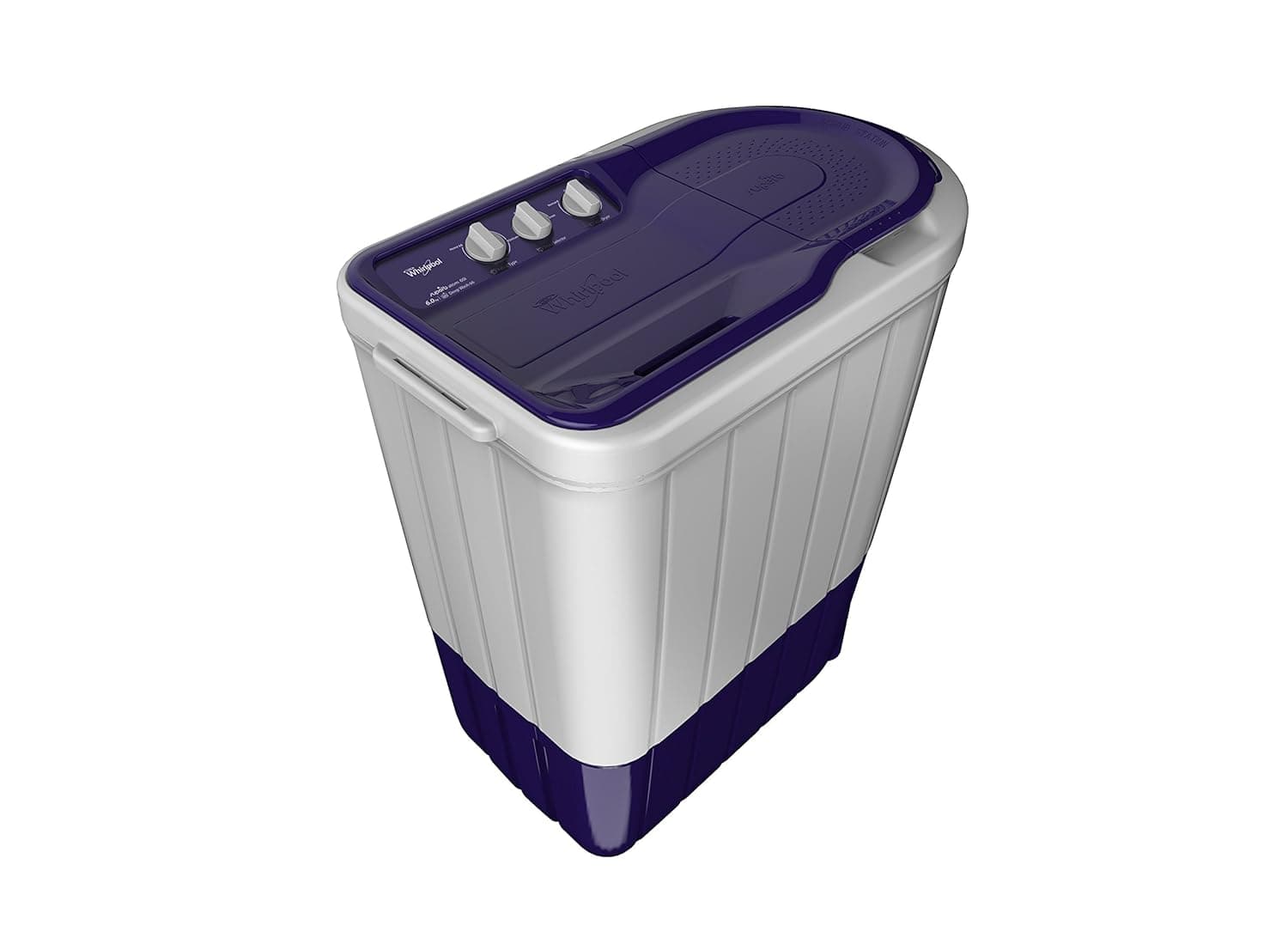 Whirlpool 6 kg Semi-Automatic Top Loading Washing Machine (SUPERB ATOM 6.0, Purple, TurboScrub Technology) Washing Machines & Dryers