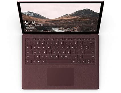 Microsoft Surface Laptop (1st Gen) (Intel Core i5, 8GB RAM, 256GB) - Burgundy