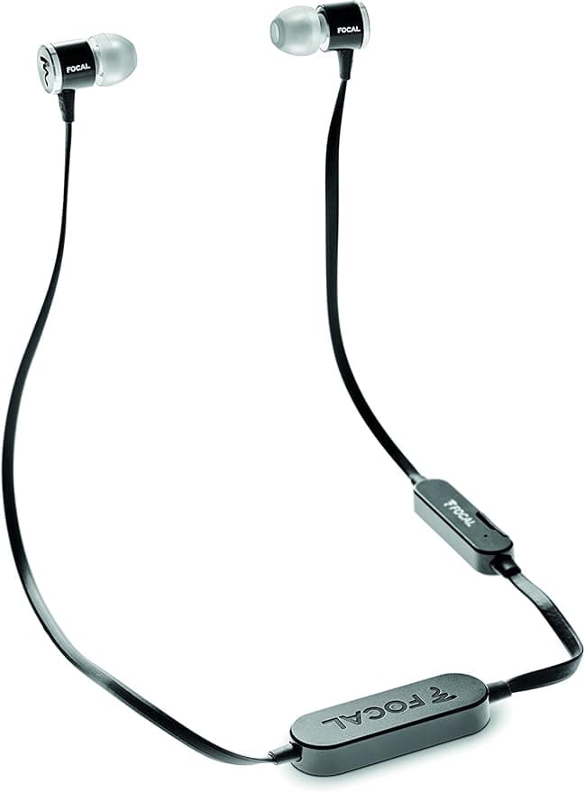 Focal Spark Wireless Bluetooth In-ear Headphones, Black In-Ear Headphones