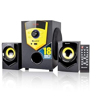 iBELL Castor E210 2.1 Channel Multimedia Home Theatre Speaker System with Bluetooth, USB, FM Radio and Remote Control(Black)