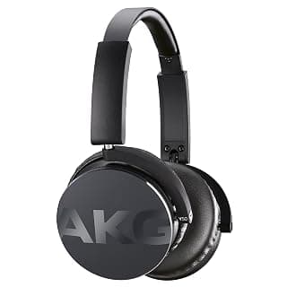 AKG Y50 On-Ear Headphone with in-Line One-Button Universal Remote Microphone (Black)