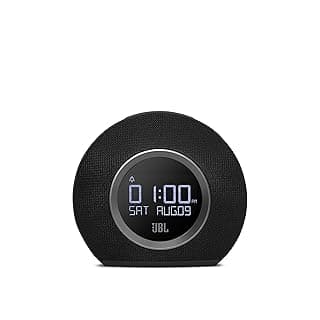 JBL Horizon Wireless Portable Bluetooth Speaker With Alarm Clock (Black)