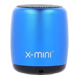(Renewed) X-Mini Nano-X 2W Ultra Portable Wireless Bluetooth Speaker with Mic and Remote Shutter (Midnight Blue)