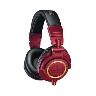(Renewed) Audio-Technica ATH-M50xRD Professional Monitor Headphones, Red, Limited Edition