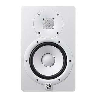 Yamaha HS7 Powered Studio Monitor -White Edition (Pair),Ideal for Home Studios and Professional Recording Studios
