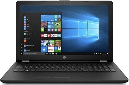 HP 15-bs655tu 15.6 inch FHD Laptop (7th Gen i3-7100U/4GB DDR4/1TB HDD/Win 10/Fast Charge/Intel HD Graphics/MS Office H&S 2016) Sparkling Black Laptops