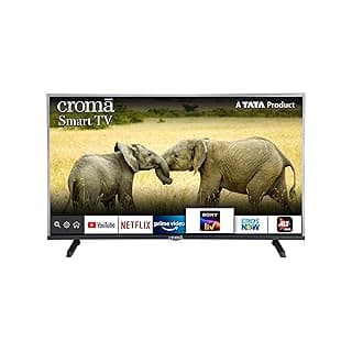 Croma 100.3 cm (39.5 Inches) Full HD Smart Android Based LED TV (CREL7362N, Black) (2020 Model)