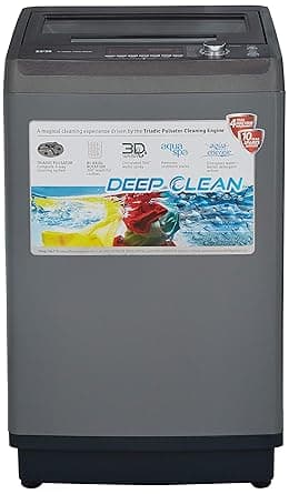 IFB 7 kg Fully-Automatic Top Loading Washing Machine (TL-SGDG 7.0Kg AQUA, Sparkling Silver, Aqua Energie water softener) Washing Machines & Dryers