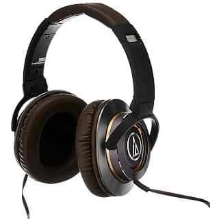 Audio-Technica Solid Bass ATH-WS770iSGM Over-Ear Headphones with in-line Mic (Gun Metal)