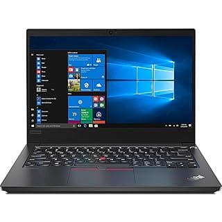 (Renewed) Lenovo ThinkPad E14 Intel Core i5 10th Gen 14-inch Full HD Thin and Light Laptop (8GB RAM/1TB HDD + 128GB SSD/Windows 10Home/Microsoft Office Home and Student 2019/Black/1.77 kg)