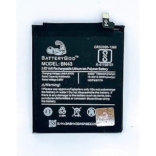 diBri Batterygod Full capcaity Proper 4000 mAh Battery for Xiaomi Redmi Note 4 Model BN-43