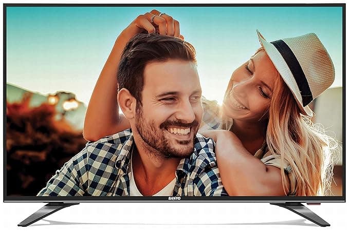 Sanyo 108 cm (43 Inches) Full HD IPS LED TV XT-43S7200F (Dark Grey) Standard Televisions