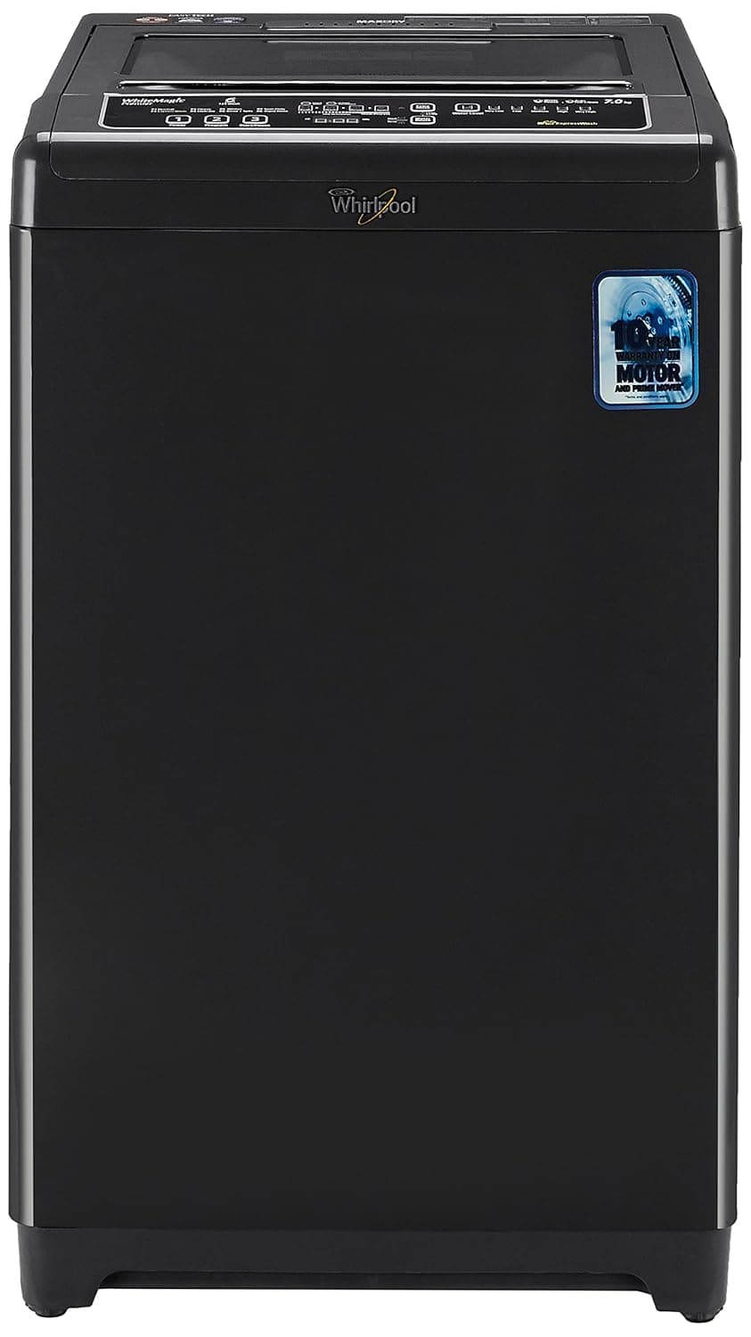 Whirlpool 7 kg Fully-Automatic Top Loading Washing Machine (Whitemagic Premier 702SD, Grey) Washing Machines & Dryers