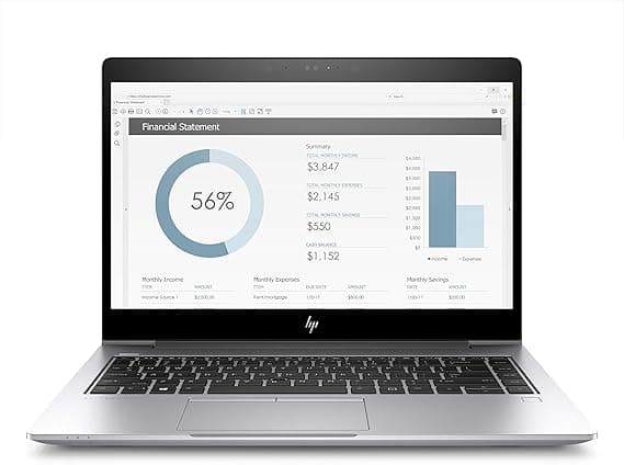 HP EliteBook 830 G5 Notebook PC 2019 13.3-inch Laptop (8th Gen Core i5-8250U/8GB/512GB SSD/Windows 10 Pro 64 bit/Integrated Graphics), Silver Laptops