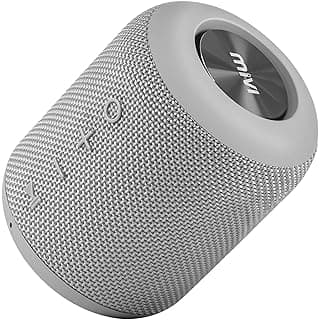 Mivi Octave Portable Wireless Speaker with 360 ° HD Stereo Sound, Powerful Bass and 16Watts Peak Output-Grey