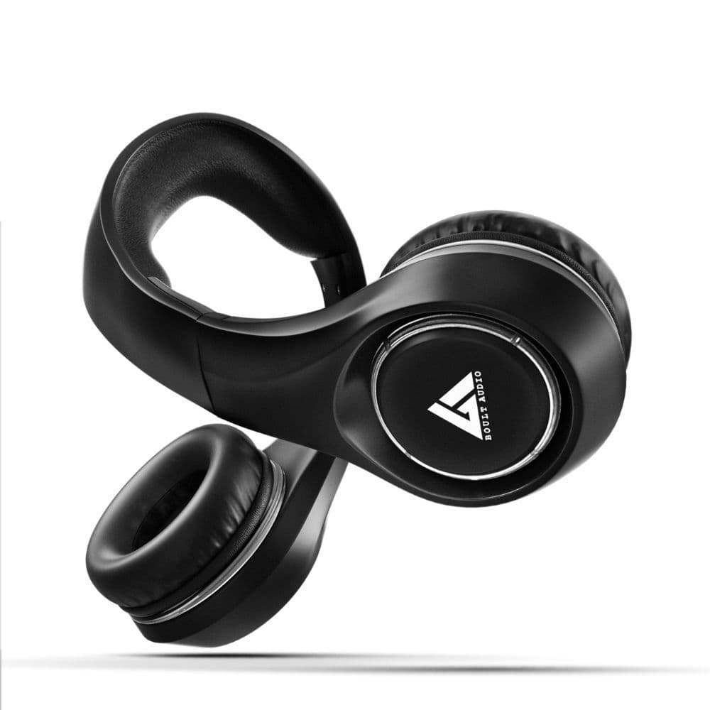 Boult Audio ProBass FluidX Over-Ear Wireless Bluetooth Headphones with Microphone (Black)