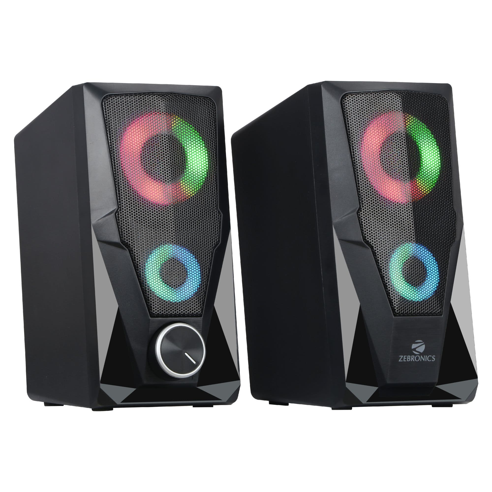 Zebronics Zeb-Warrior 2.0 Multimedia Speaker with Aux Connectivity,USB Powered and Volume Control