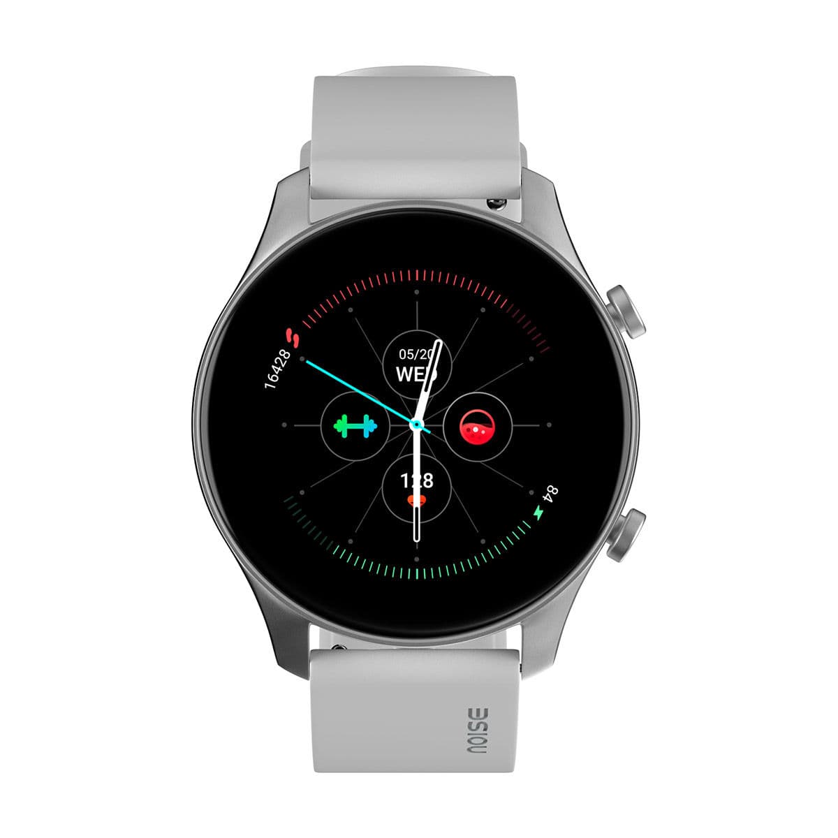 Noise Fit Evolve 2 Smartwatch- Cloud Grey