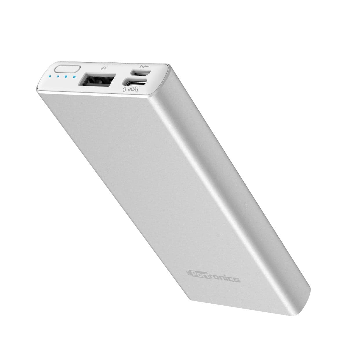 Portronics Por 989 Power Perk 5k 5000 Mah Power Bank With Dual Input (micro + Type C) Black